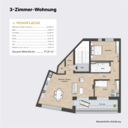 Grundriss-3-Zimmer-Wohnung